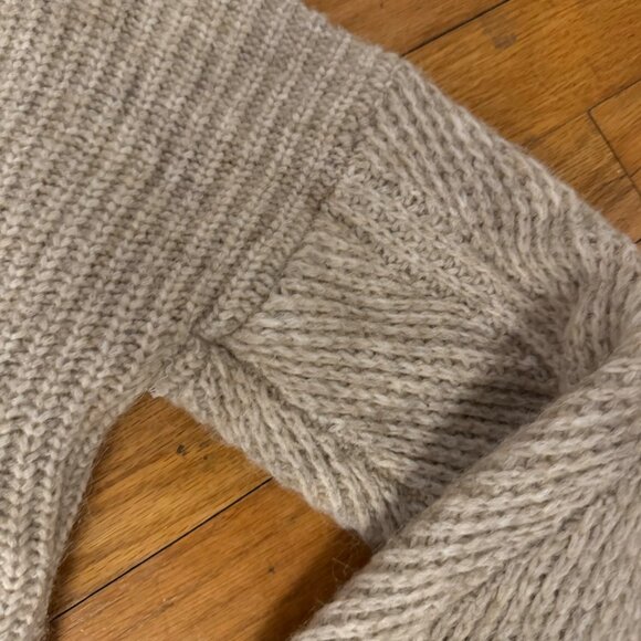 Ted Baker London Womens Wool & Alpaca Blend High Neck Sweater Size Medium or  3 - Picture 6 of 10